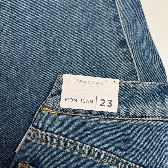 NWT Pacsun Lexie Blue Mom Jeans Size 23 - Picture 7 of 11